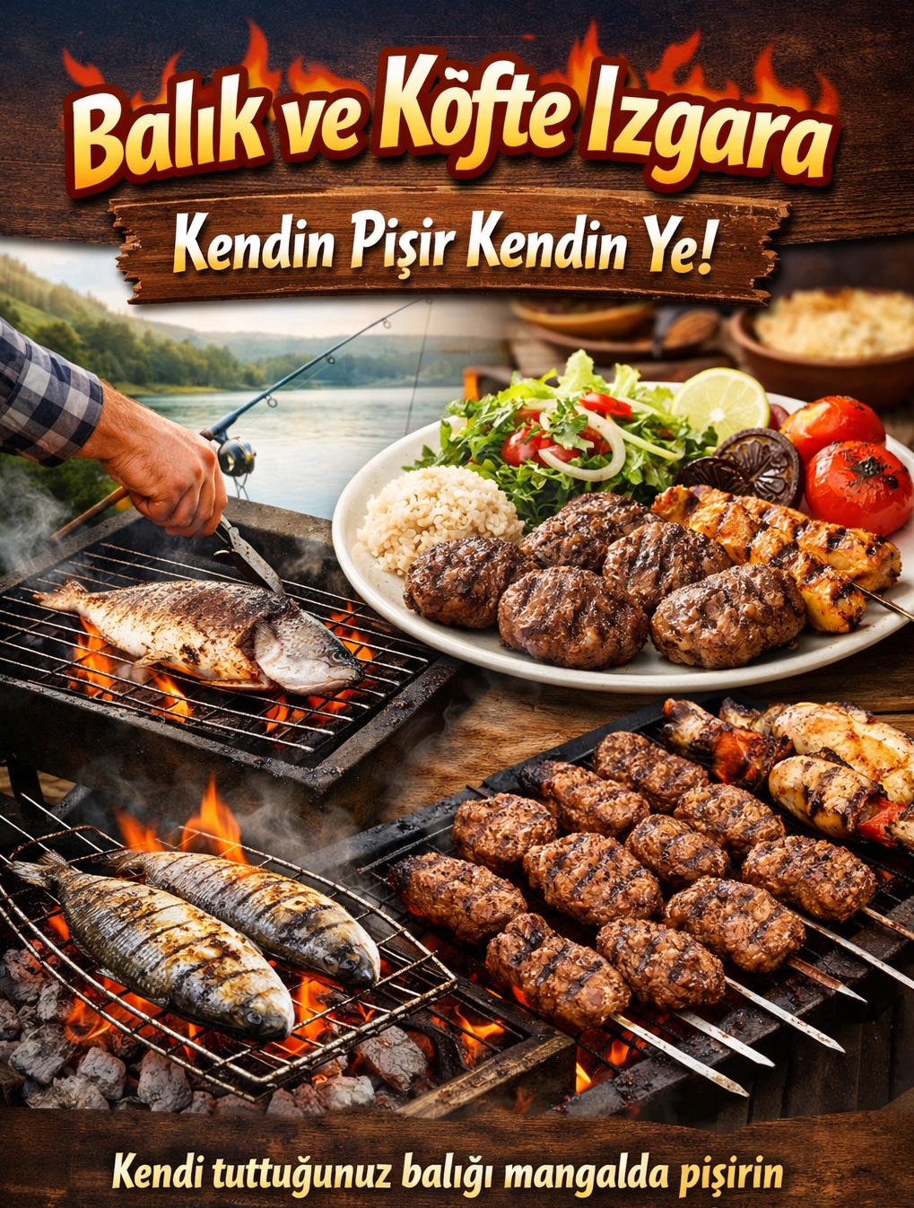 Kebap Mangal ve Balık Çeşitleri